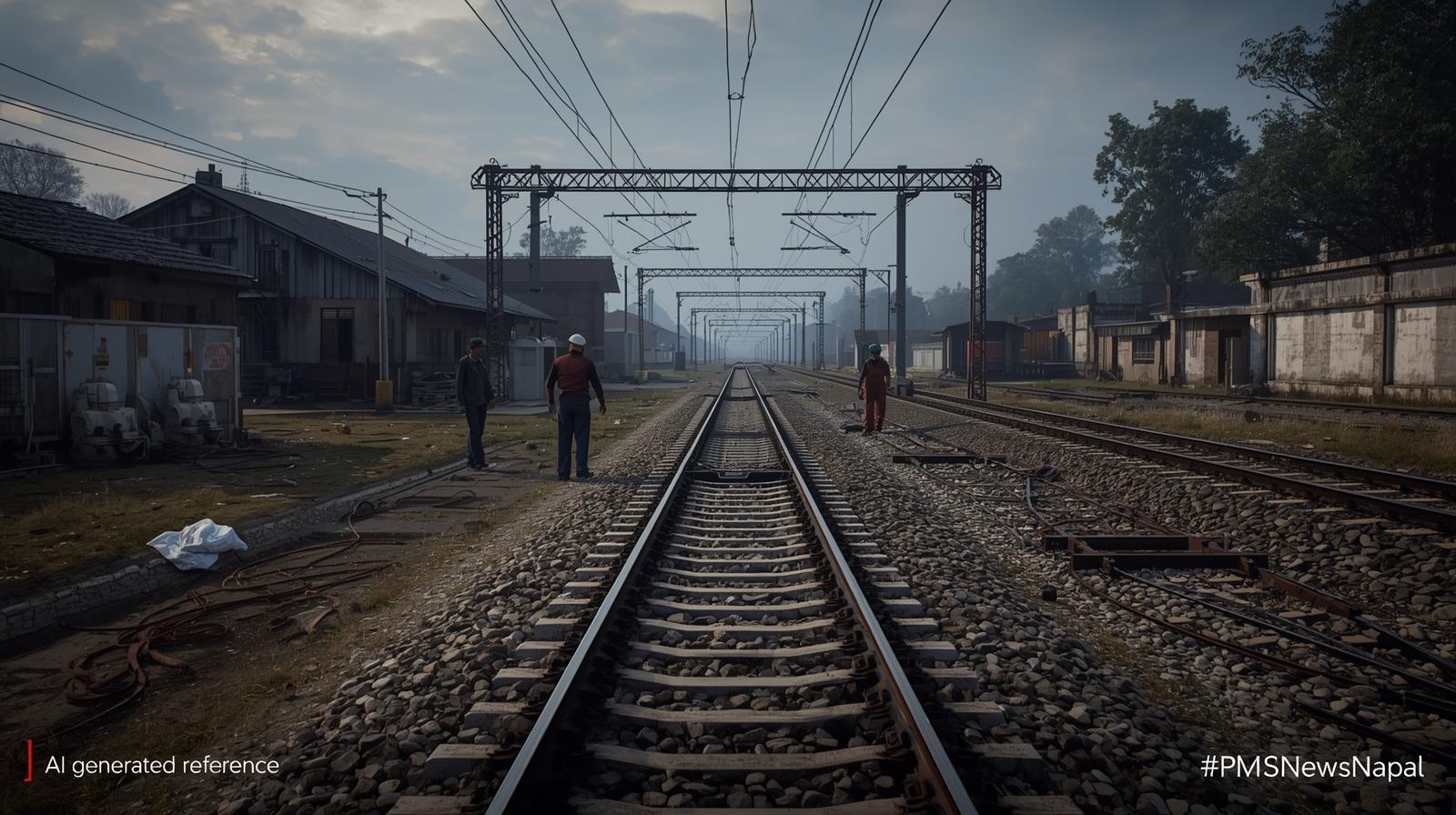 Featured Image of the news article बिराटनगर आईसीपीमा रेल आउने सम्भावना टर्दै, उपकरण चोरी र अव्यवस्थाले काम रोकिनै